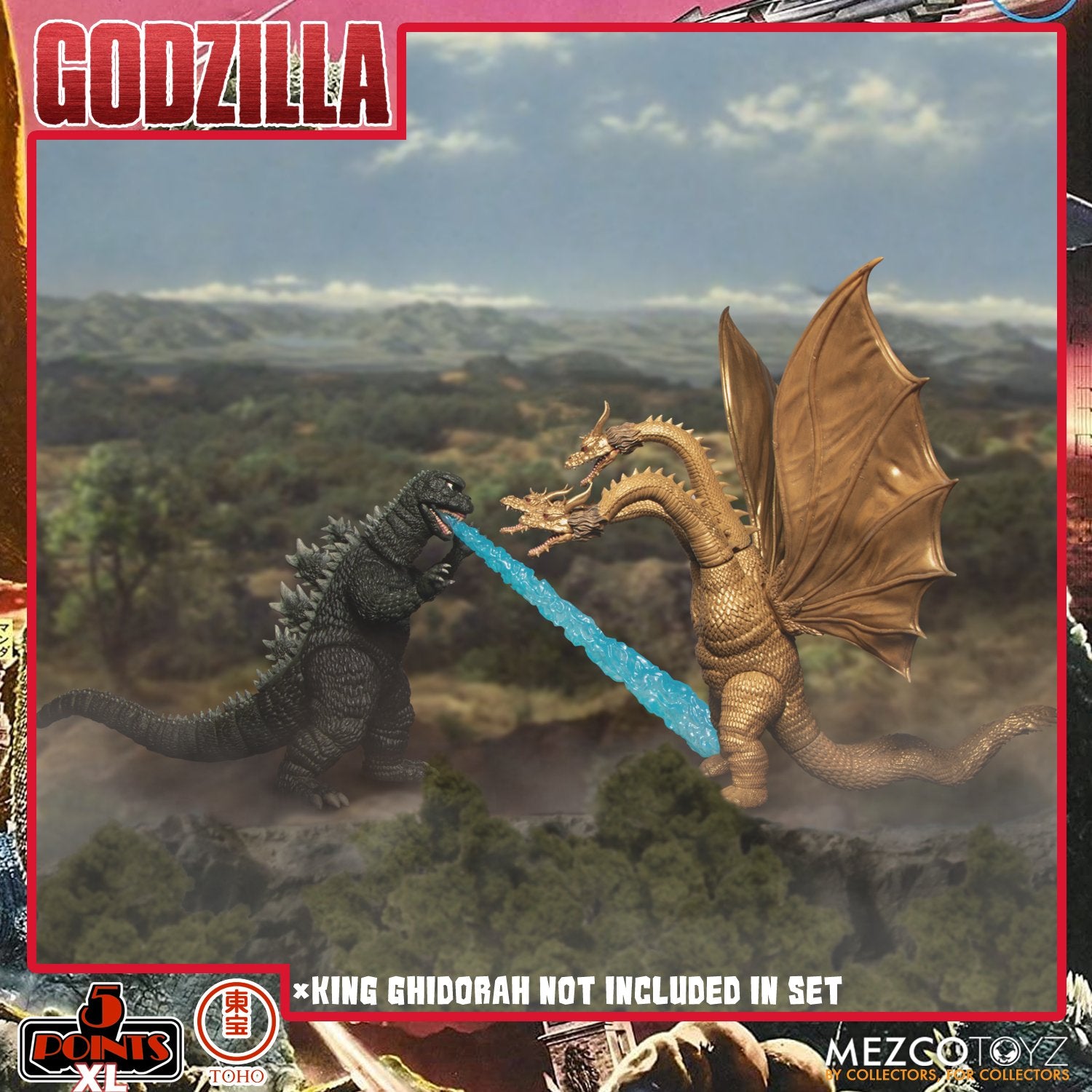 PRE-ORDER 5 Points XL - Godzilla: Destroy All Monsters (1968) - Round 1
