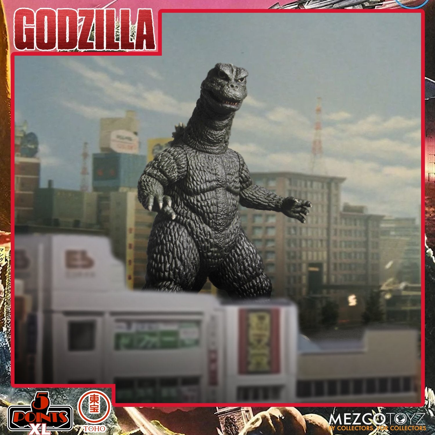 PRE-ORDER 5 Points XL - Godzilla: Destroy All Monsters (1968) - Round 1