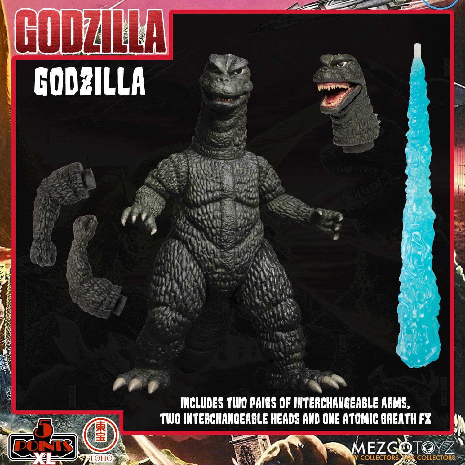 PRE-ORDER 5 Points XL - Godzilla: Destroy All Monsters (1968) - Round 1