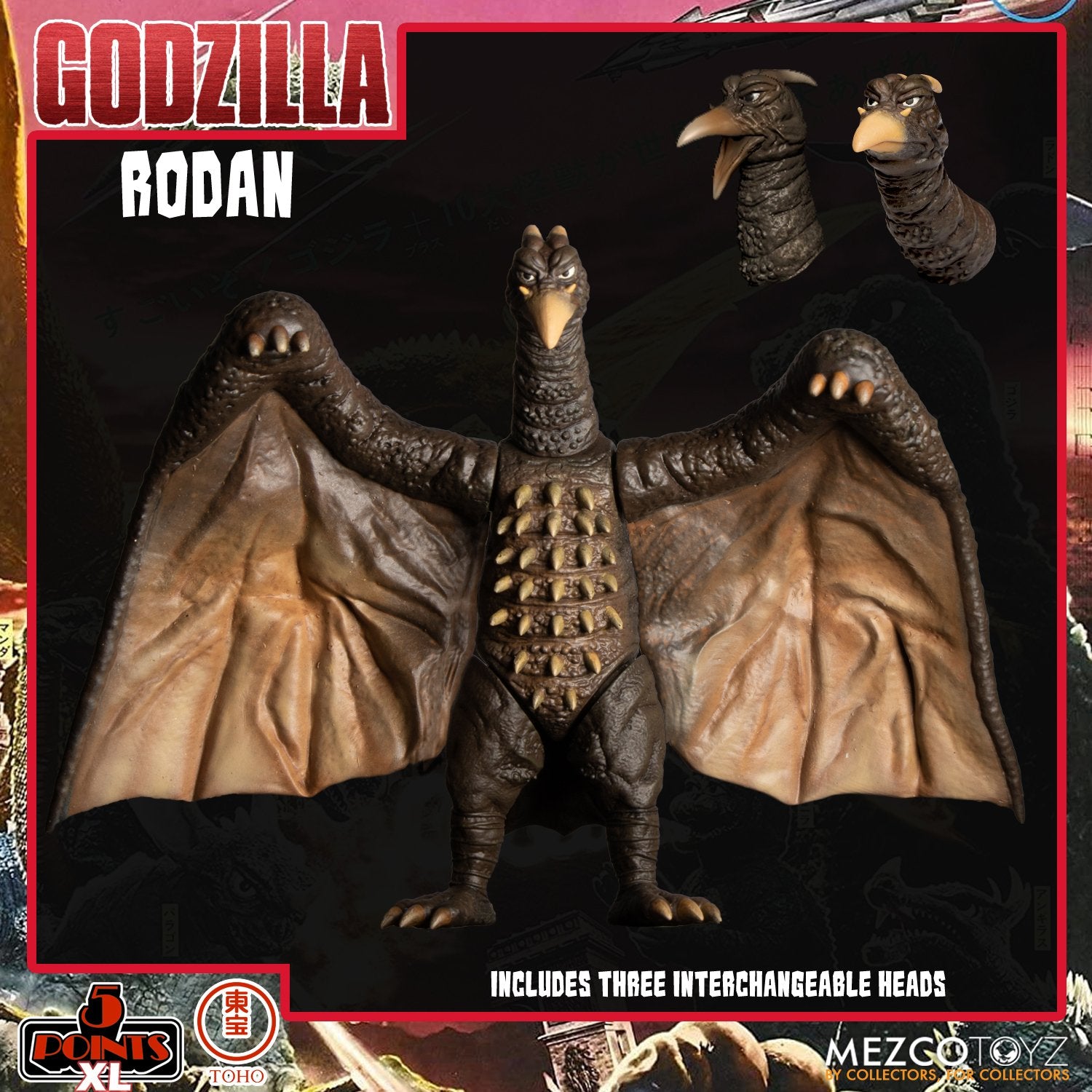 PRE-ORDER 5 Points XL - Godzilla: Destroy All Monsters (1968) - Round 1