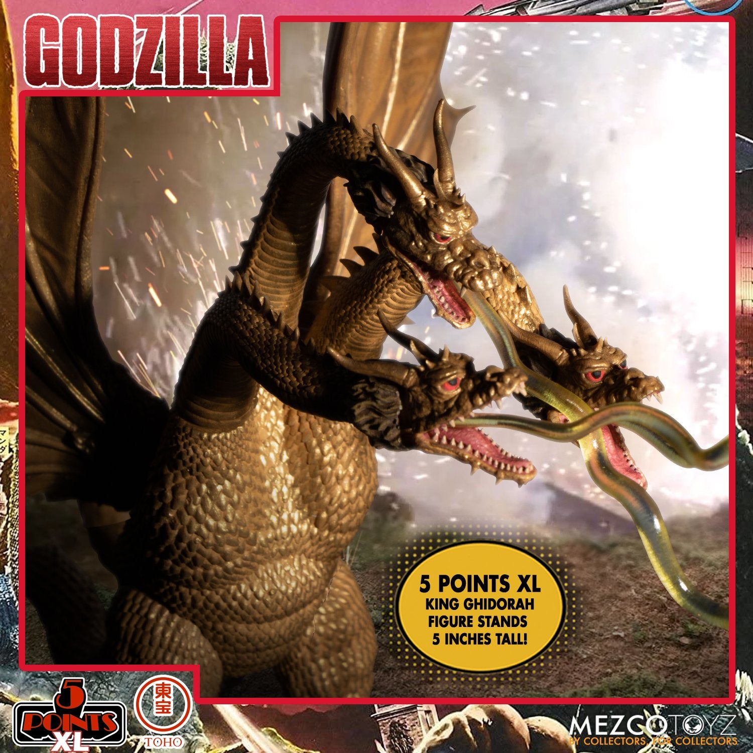 PRE-ORDER 5 Points XL - Godzilla: Destroy All Monsters (1968) - Round 2