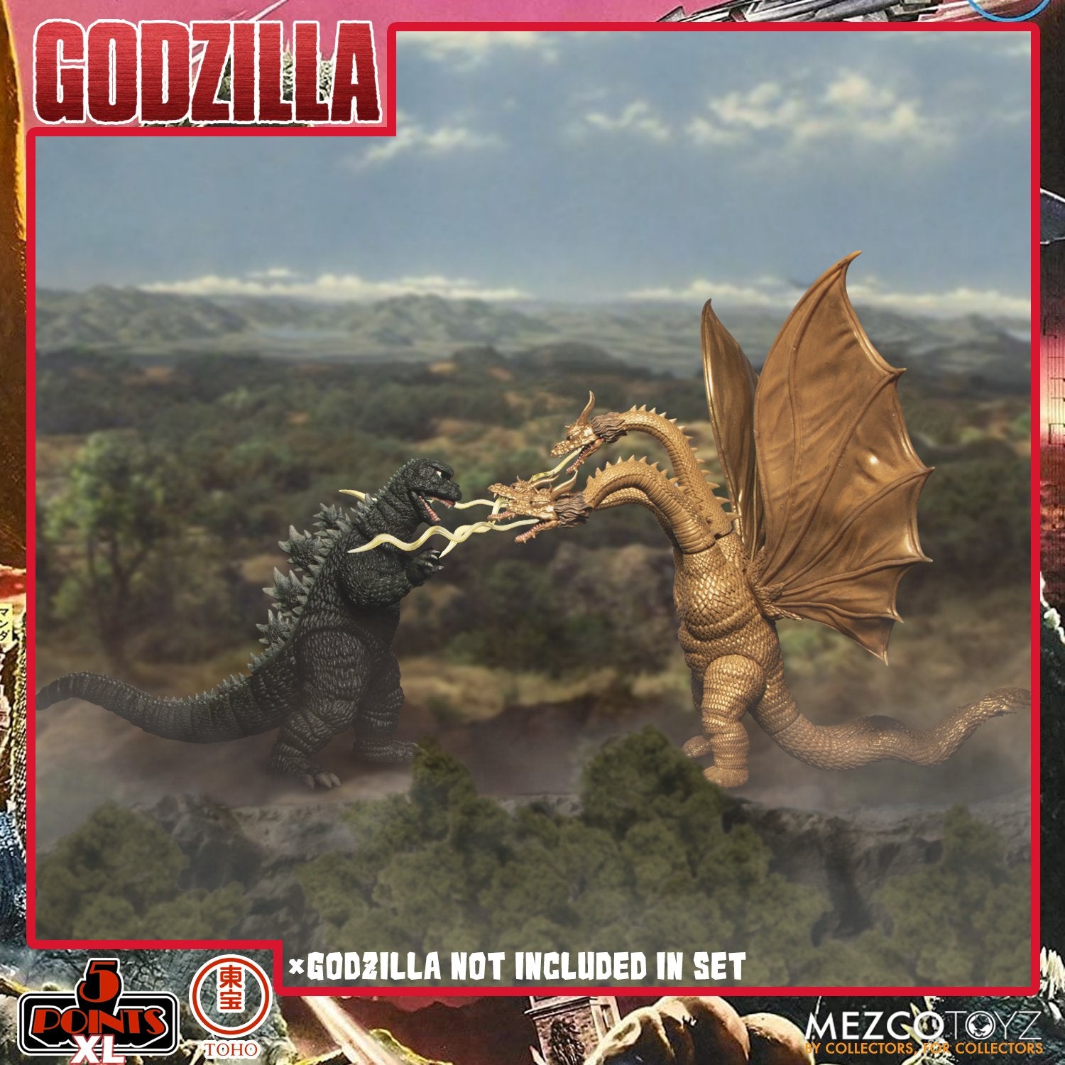 PRE-ORDER 5 Points XL - Godzilla: Destroy All Monsters (1968) - Round 2