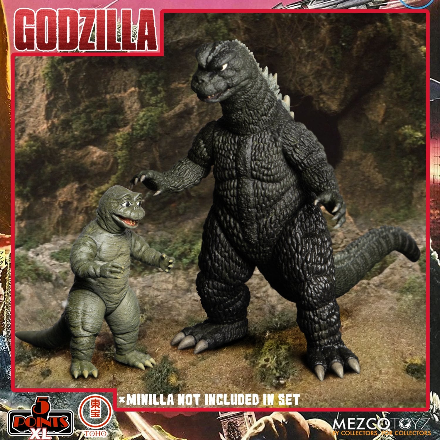 PRE-ORDER 5 Points XL - Godzilla: Destroy All Monsters (1968) - Round 1