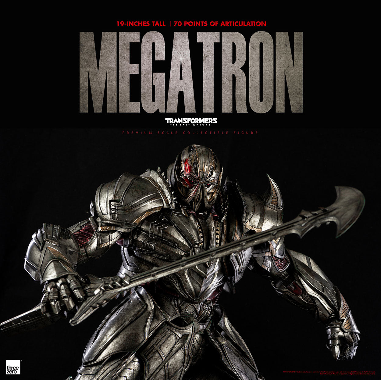 PRE-ORDER Transformers: The Last Knight - Megatron [4th Quarter 2022 Release]