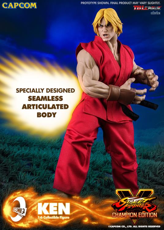 PRE-ORDER Street Fighter V - Ken Masters 1/6