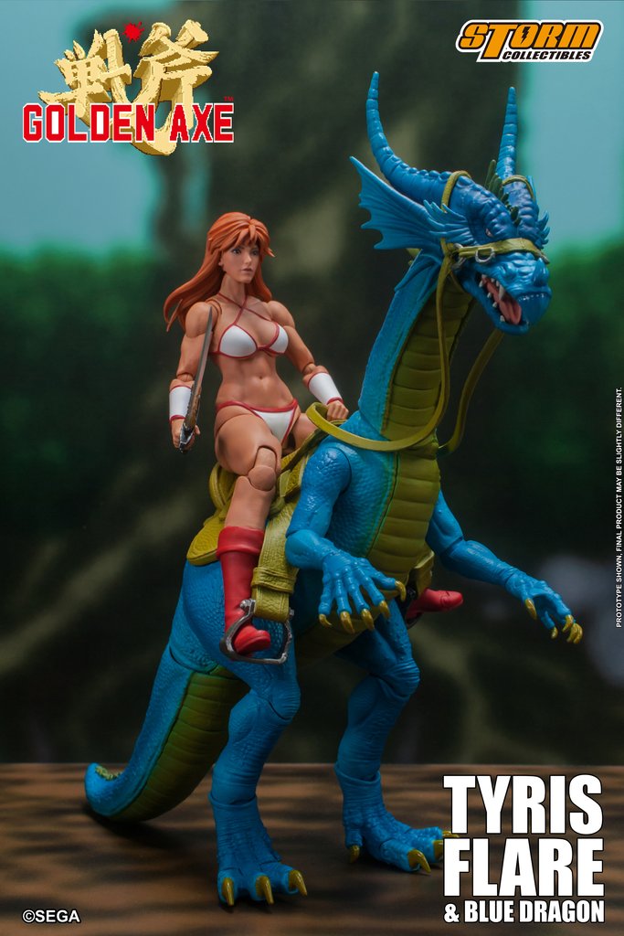 PRE-ORDER Golden Axe - Tyris Flare and Blue Dragon