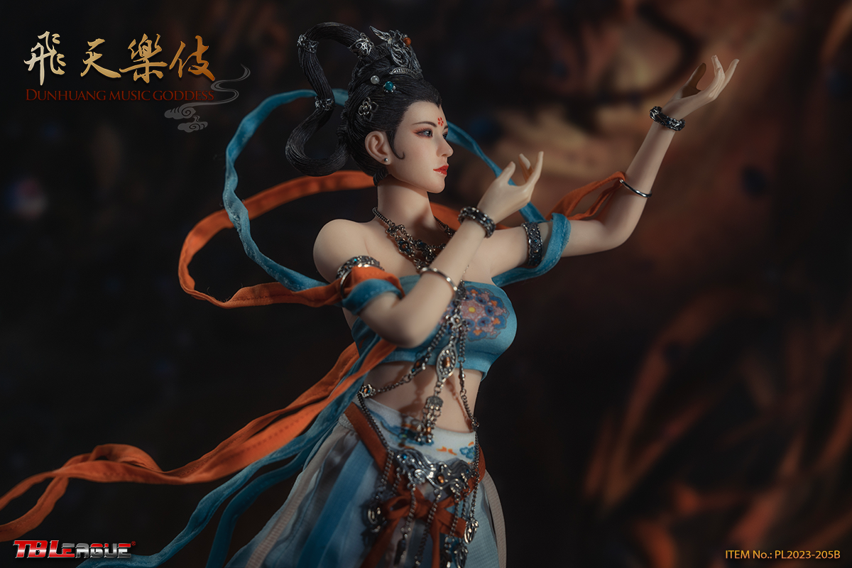 PRE-ORDER Dunhuang Music Goddess: Blue 1/6