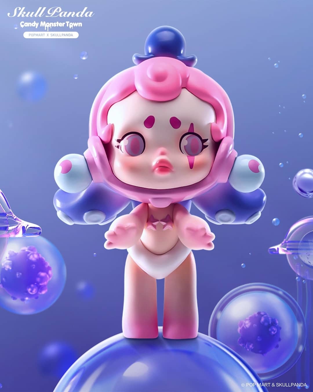 PRE-ORDER Skullpanda - Candy Monster Town [Box of 12]