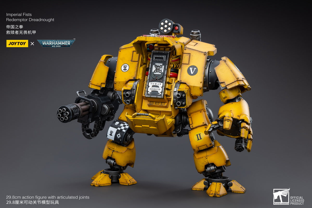 PRE-ORDER Warhammer 40k - Imperial Fists - Redemptor Dreadnought 1/18