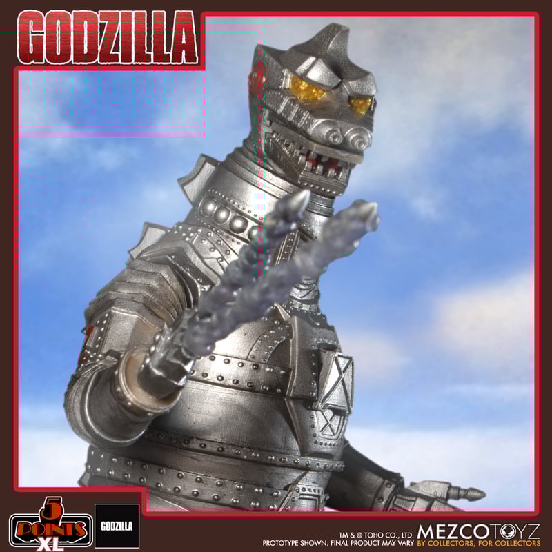 PRE-ORDER 5 Points XL - Godzilla vs Mechagodzilla (1974) Three Figure Boxed Set