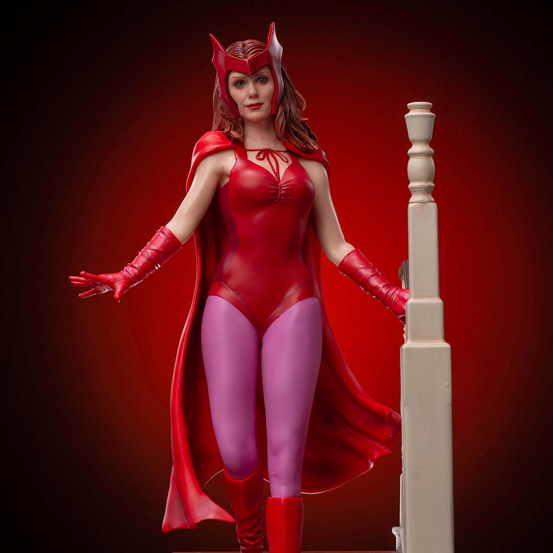 PRE-ORDER Wandavision - Wanda: Halloween Version Art Scale 1/10