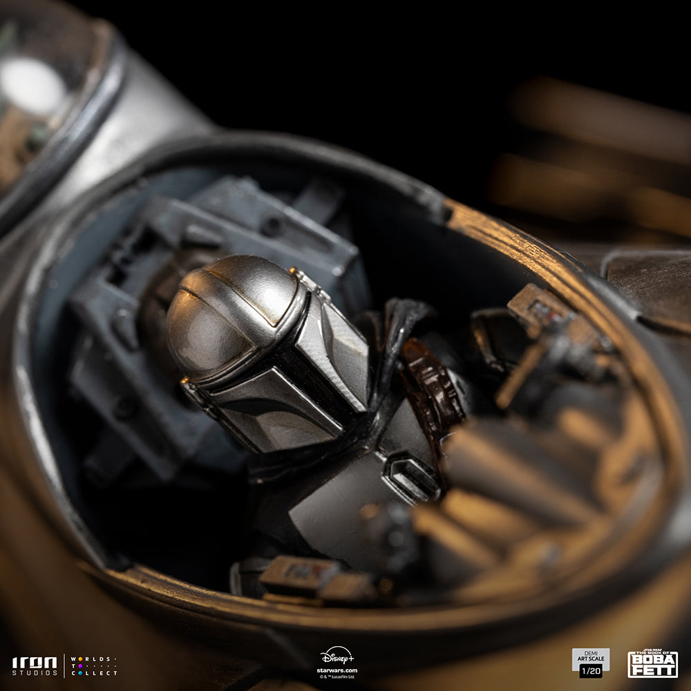 PRE-ORDER Star Wars: Book of Boba Fett - Mando's N-1 Starfighter Demi Art Scale 1/10