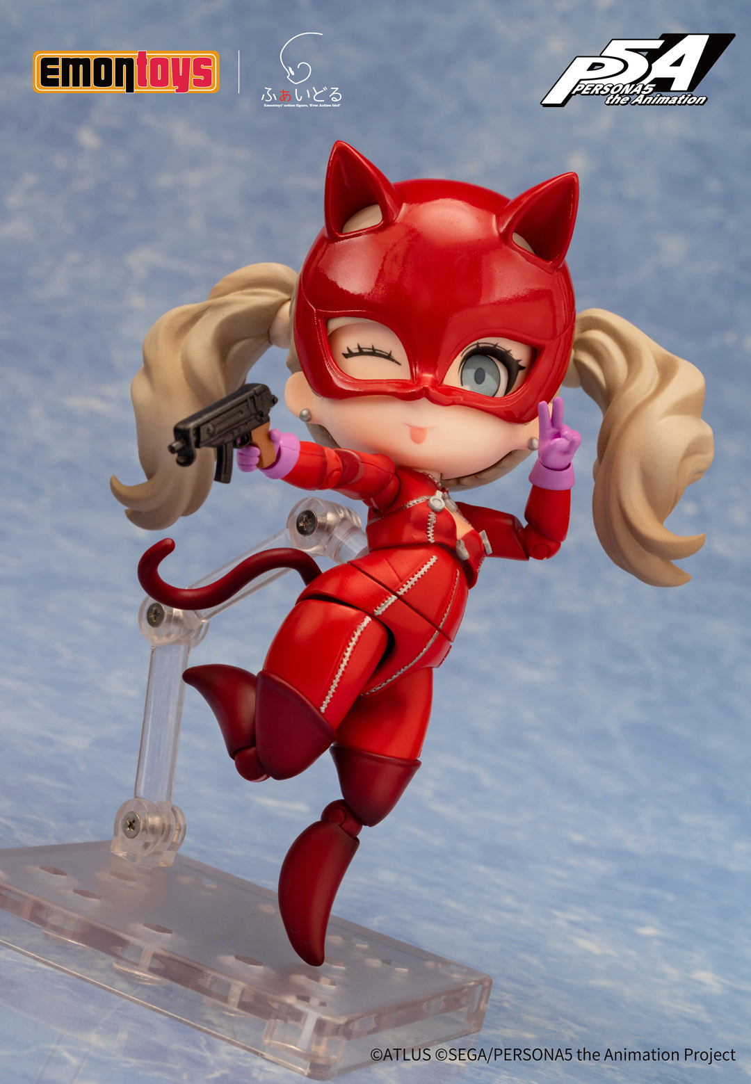PRE-ORDER Deformed Action Figure Free Action Idol Vol. 3 - Persona 5 the Animation - Ann Takamaki: Phantom Thief Ver.