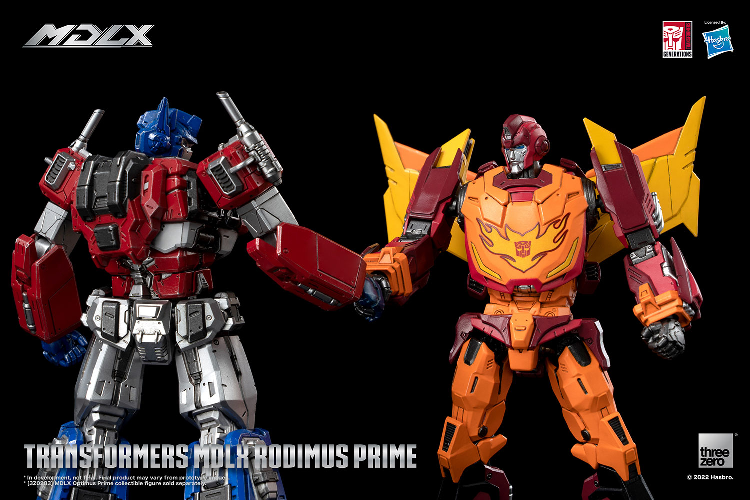 PRE-ORDER Transformers - MDLX Rodimus Prime