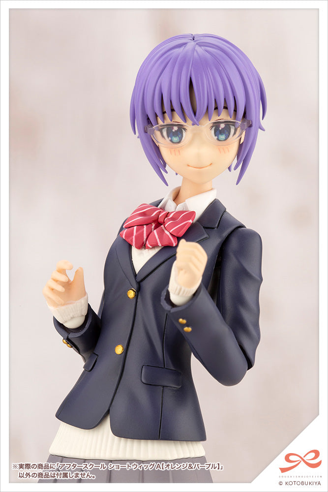PRE-ORDER Sousai Shoujo Teien - Short Wig Type A: Orange & Purple