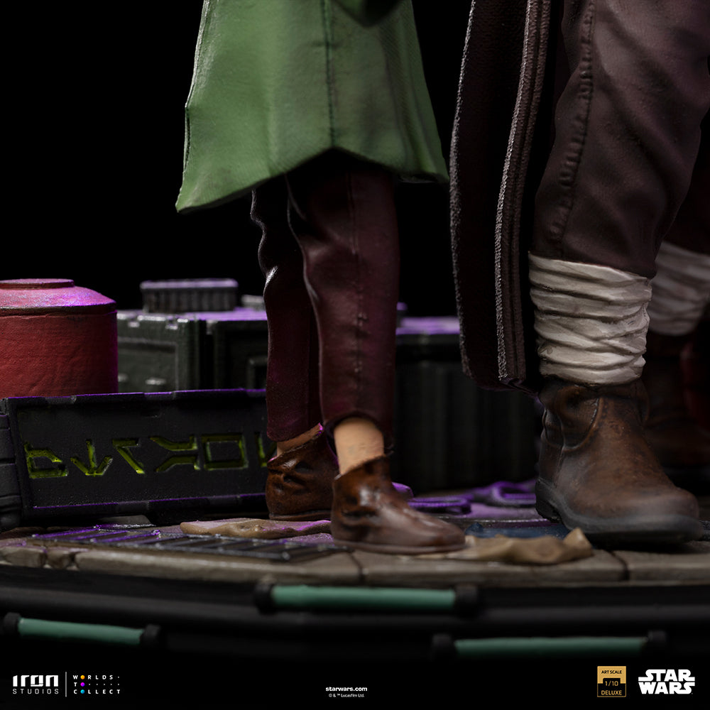 PRE-ORDER Star Wars - Obi-Wan and Young Leia BDS Art Scale 1/10