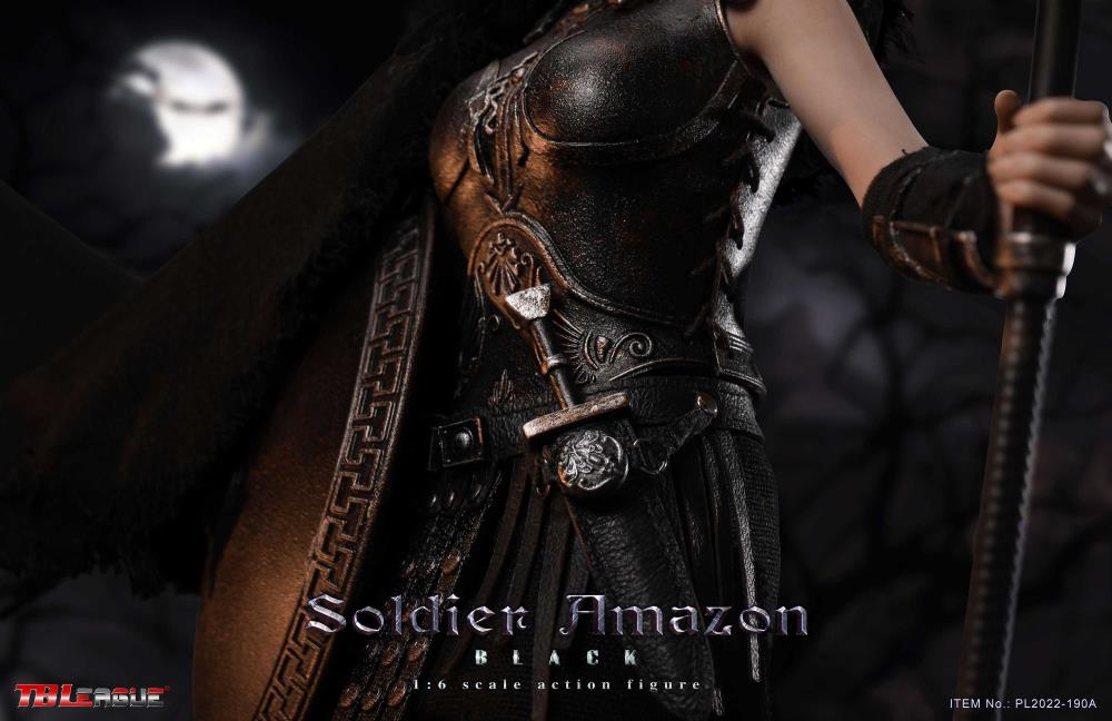PRE-ORDER Soldier Amazon: Black 1/6