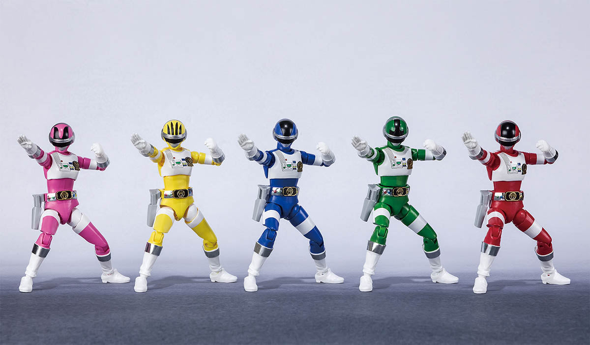 IN-STOCK Bandai - Shodo SUPER - Chodenshi Bioman [Set of 5] [EXCLUSIVE]