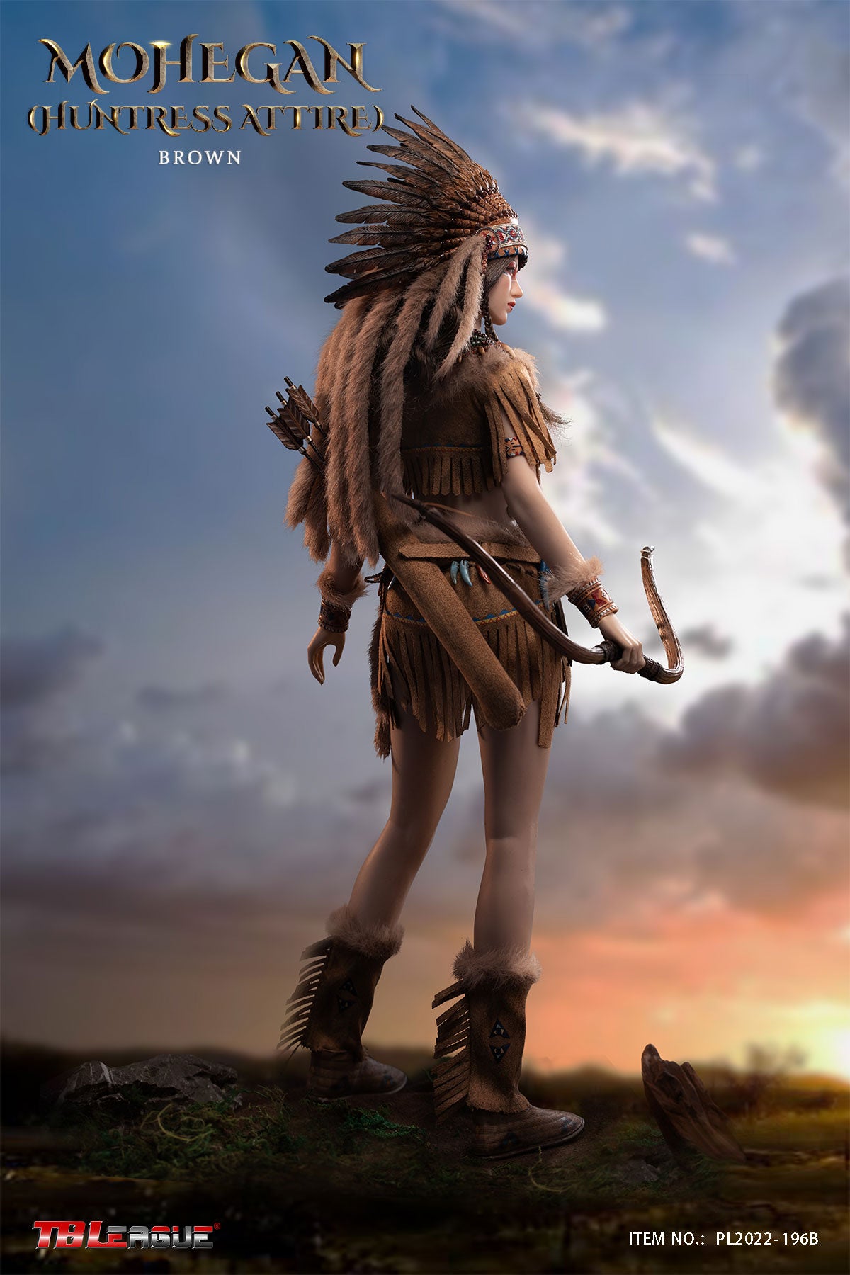 PRE-ORDER Mohegan Huntress: Brown Ver. 1/6