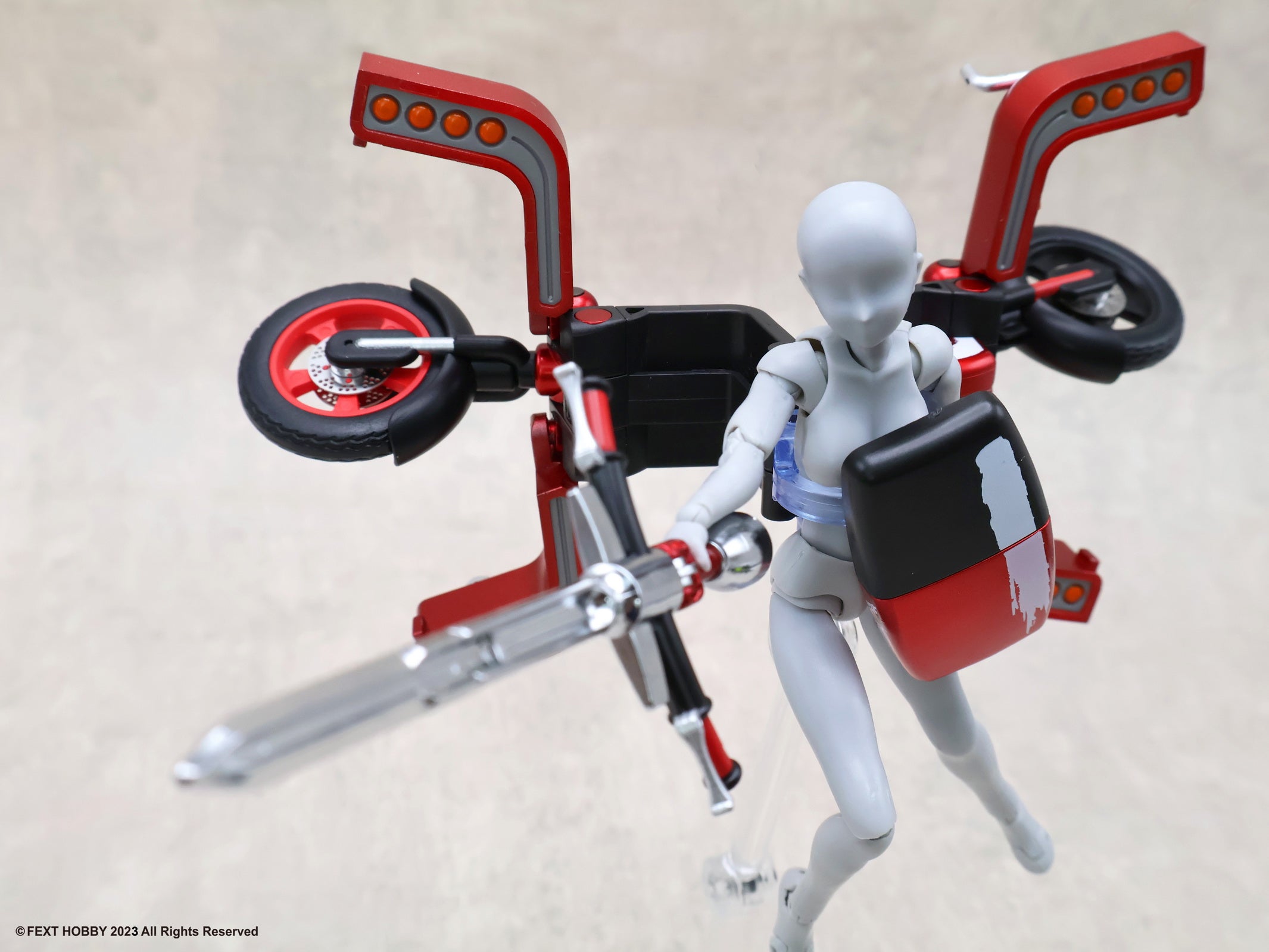 PRE-ORDER Goddess of Delivery - GB01 - Transformable Scooter Bike 1/12