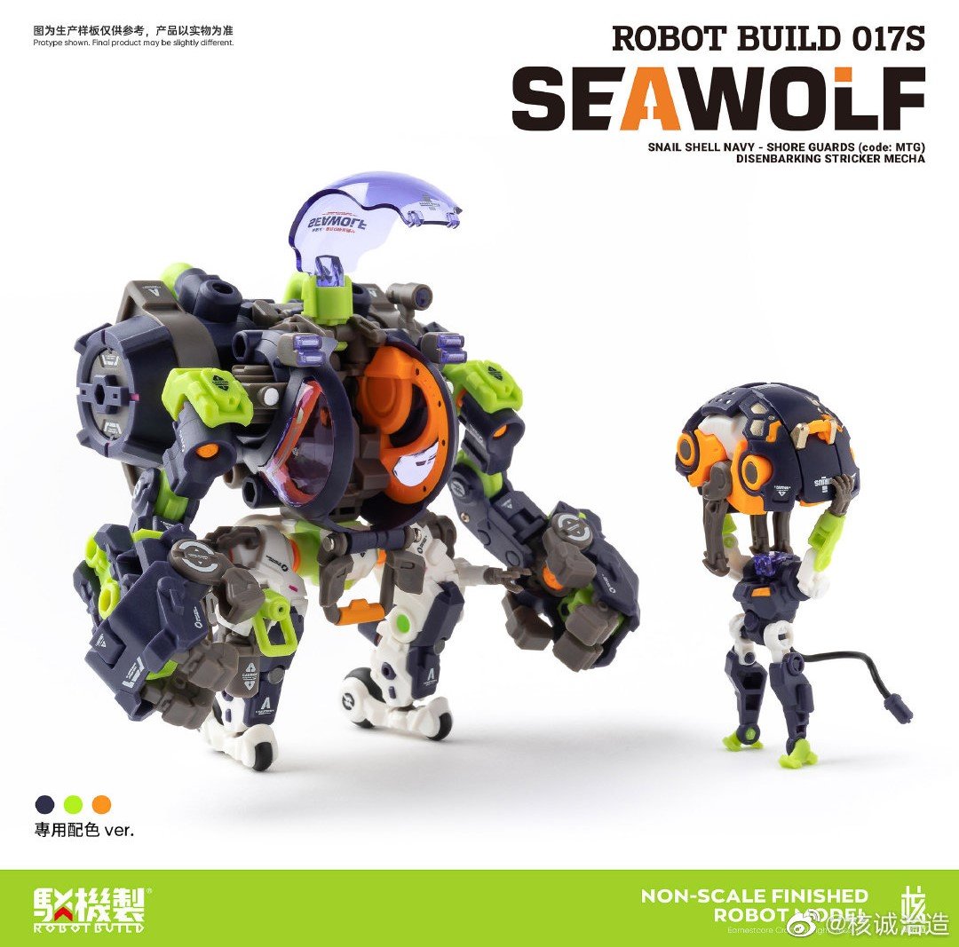 PRE-ORDER Robot Build 17S - Seawolf