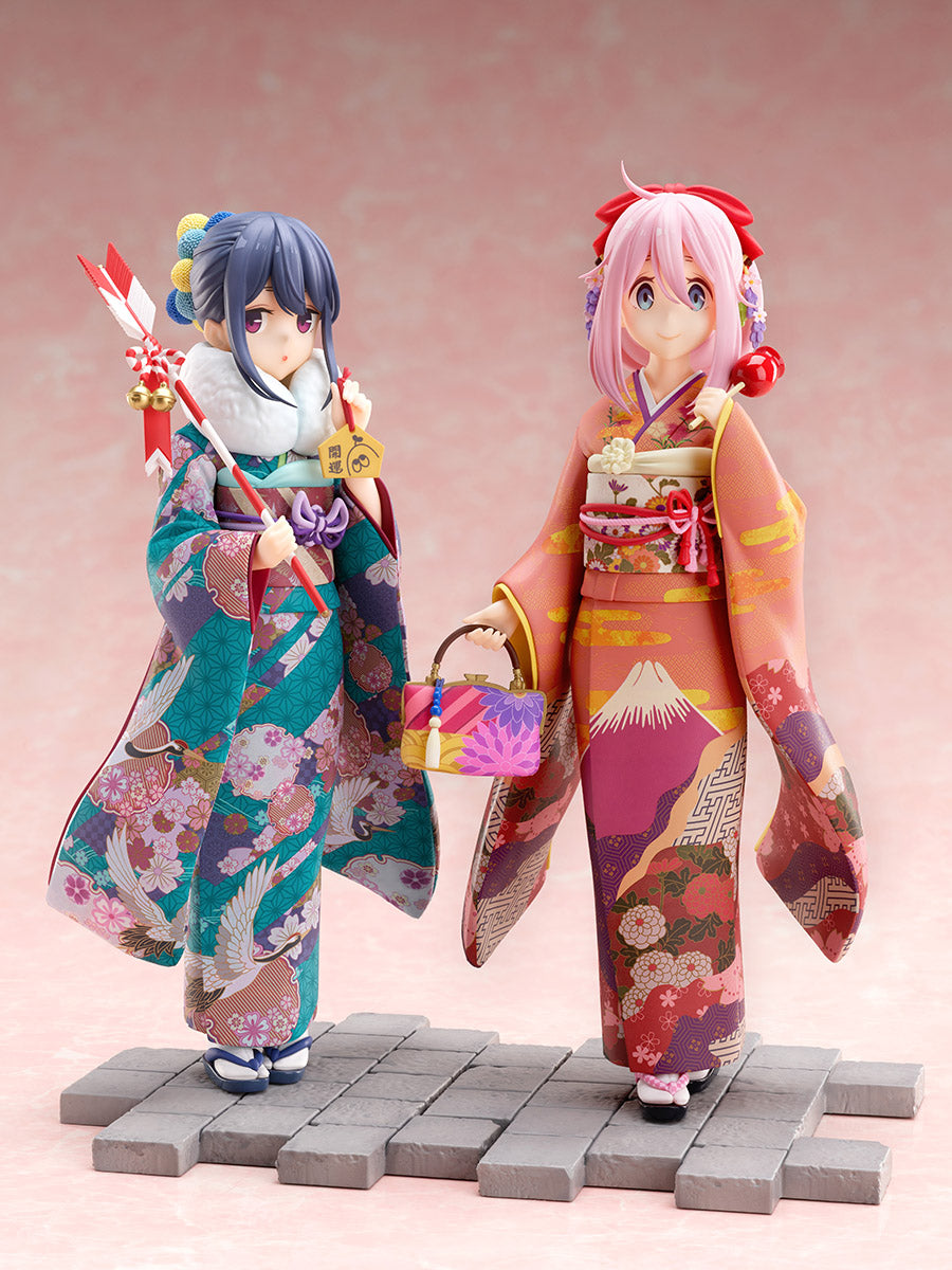 IN-STOCK FuRyu - F:NEX - Yuru Camp - Nadeshiko Kagamihara: Furisode Ver. 1/7