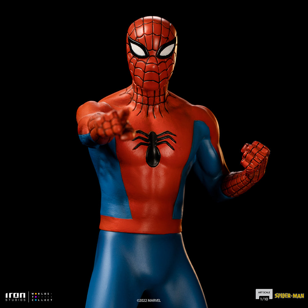 PRE-ORDER Spider-Man Animated Series - Spider-Man 60s Art Scale 1/10