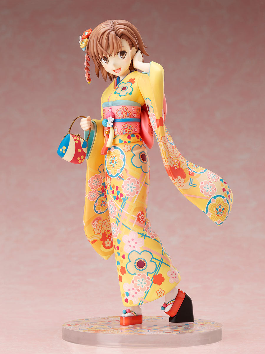 PRE-ORDER F:Nex - A Certain Scientific Railgun T - Mikoto Misaka: Furisode Ver. 1/7