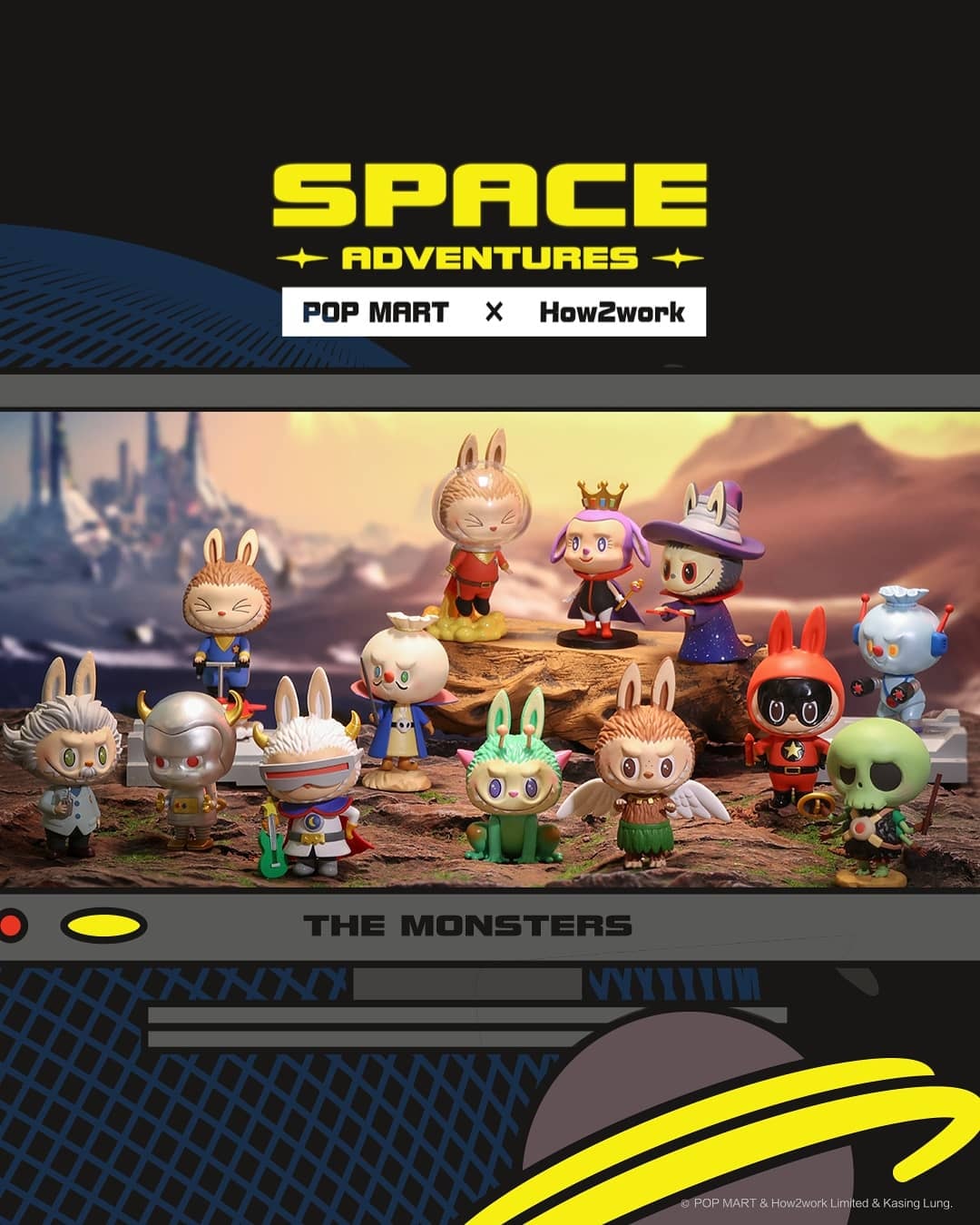 PRE-ORDER The Monsters - Space Adventure [Box of 12]