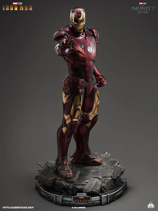PRE-ORDER Iron Man - Iron Man Mark3: Battle Damaged Edition 1/2