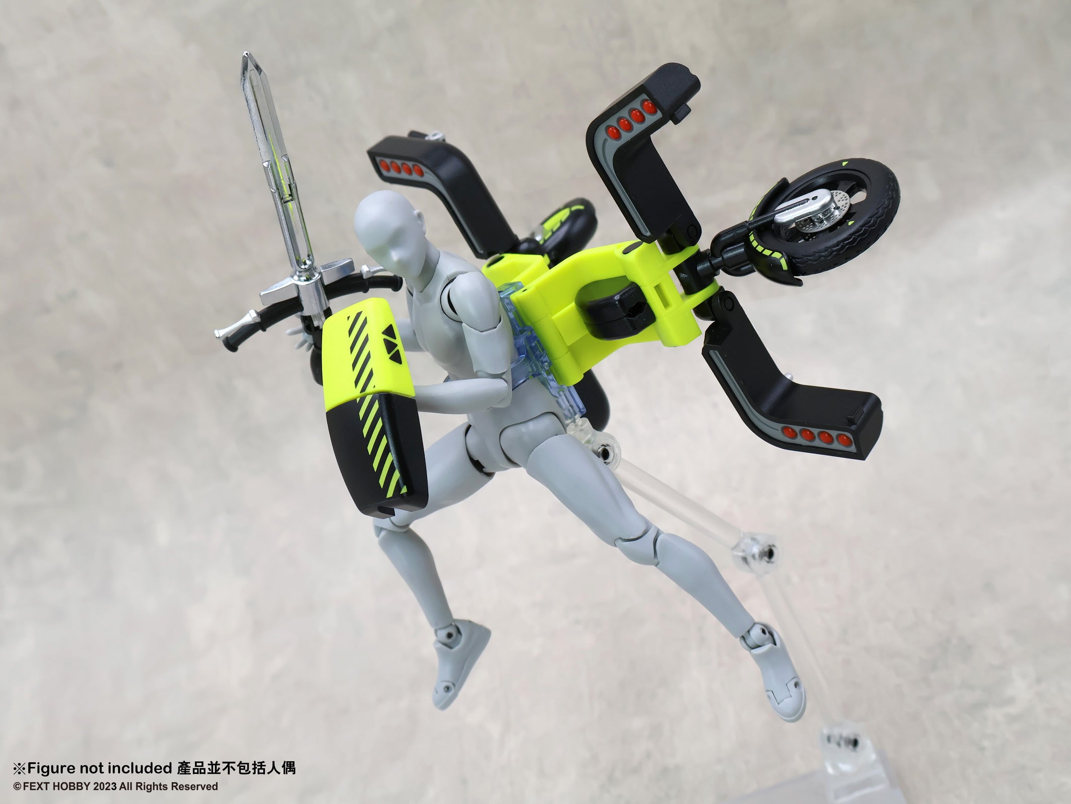 PRE-ORDER Goddess of Delivery - GB02 - Transformable Scooter Bike 1/12