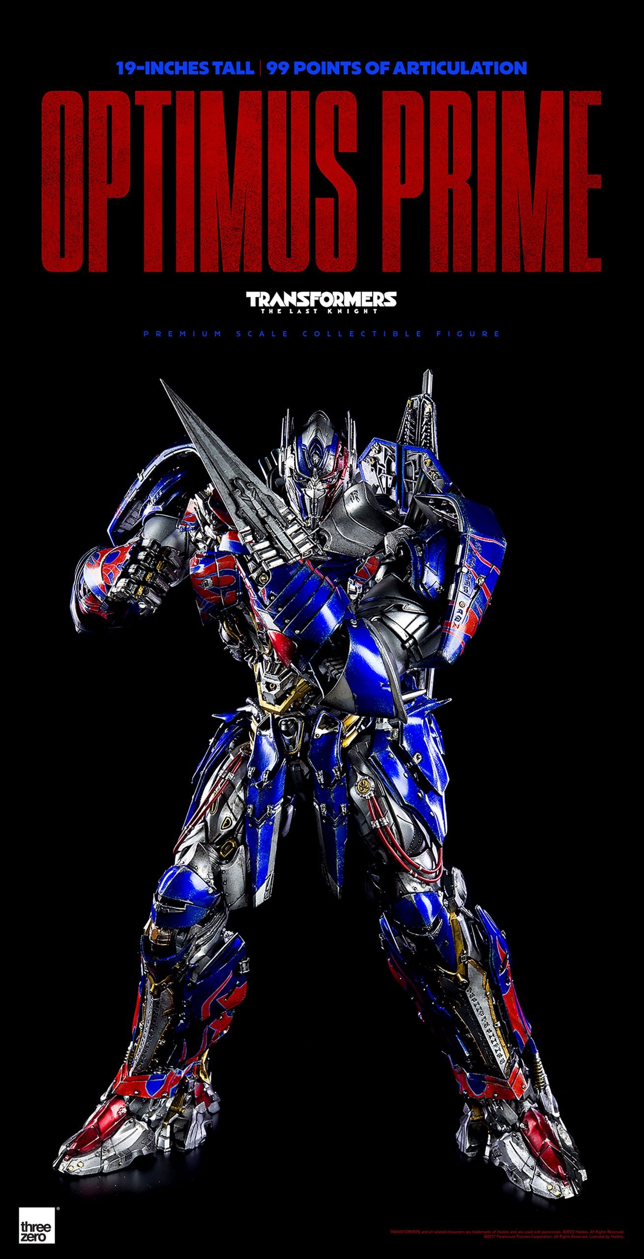 PRE-ORDER Transformers: The Last Knight - Optimus Prime [4th Quarter 2022 Release]