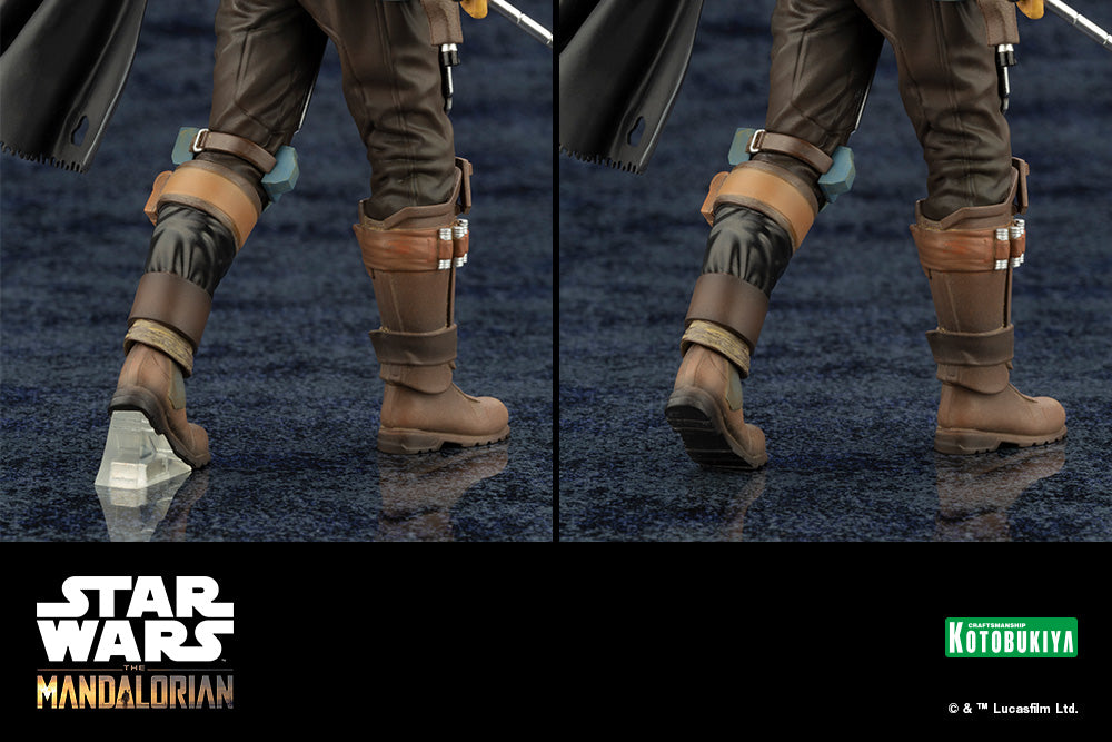 PRE-ORDER ARTFX+ - Star Wars: The Mandalorian™ - MANDALORIAN™& GROGU™ with Beskar Staff 1/10