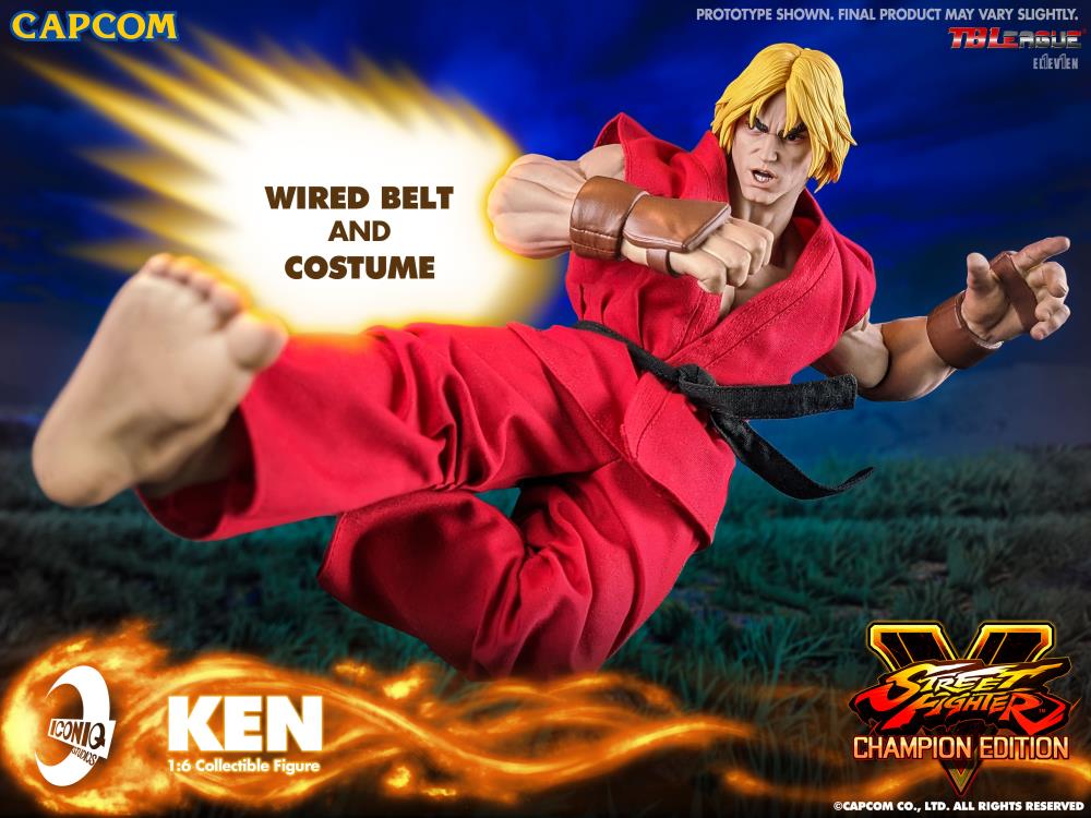 PRE-ORDER Street Fighter V - Ken Masters 1/6