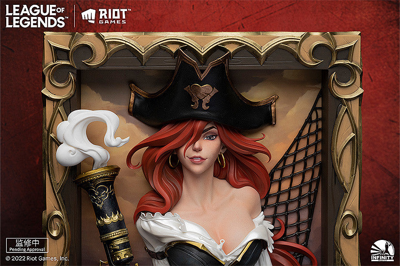 PRE-ORDER League of Legends - The Bounty Hunter - Miss Fortune 3D Frame
