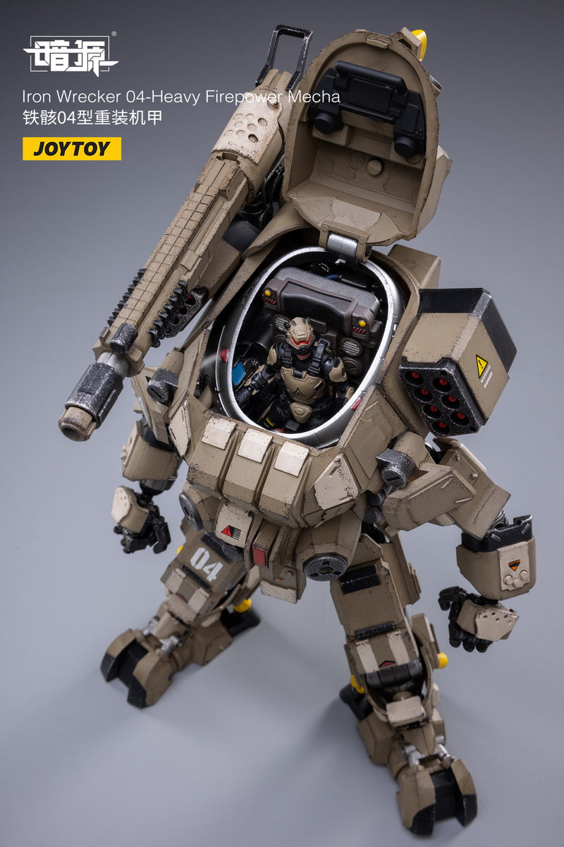 PRE-ORDER Dark Source - Iron Wrecker 04 - Heavy Firepower Mecha 1/25 [May 2023 Release]