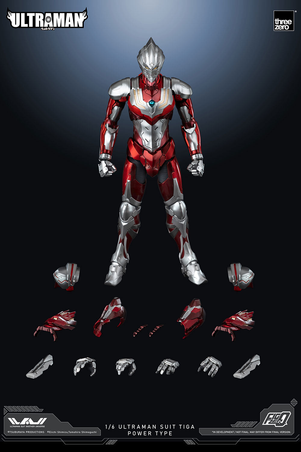 PRE-ORDER FigZero - ULTRAMAN - ULTRAMAN SUIT TIGA: Power Type 1/6