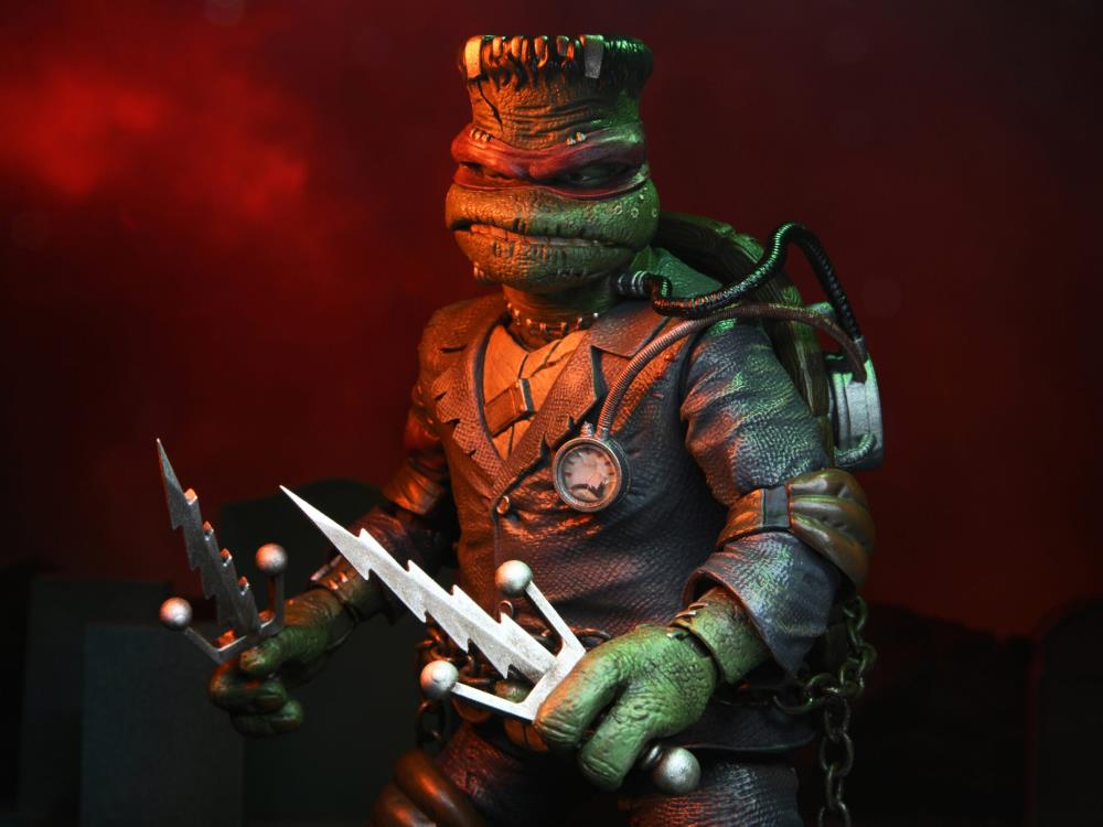 PRE-ORDER 7-inch Action Figure - Universal Monsters x Teenage Mutant Ninja Turtles - Ultimate Raphael as Frankenstein's Monster