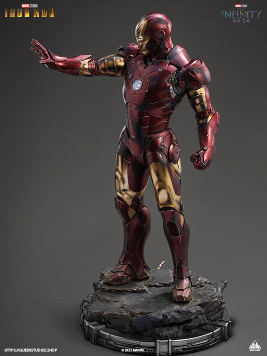 PRE-ORDER Iron Man - Iron Man Mark3: Battle Damaged Edition 1/2