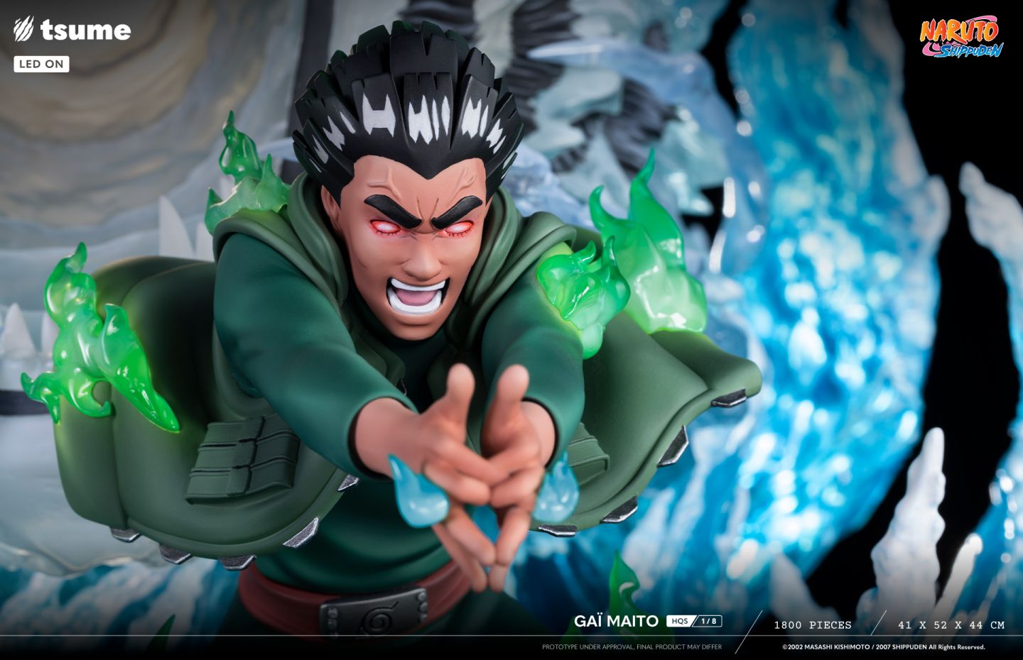 PRE-ORDER HGS - Naruto Shippuden - Might Gai 1/8