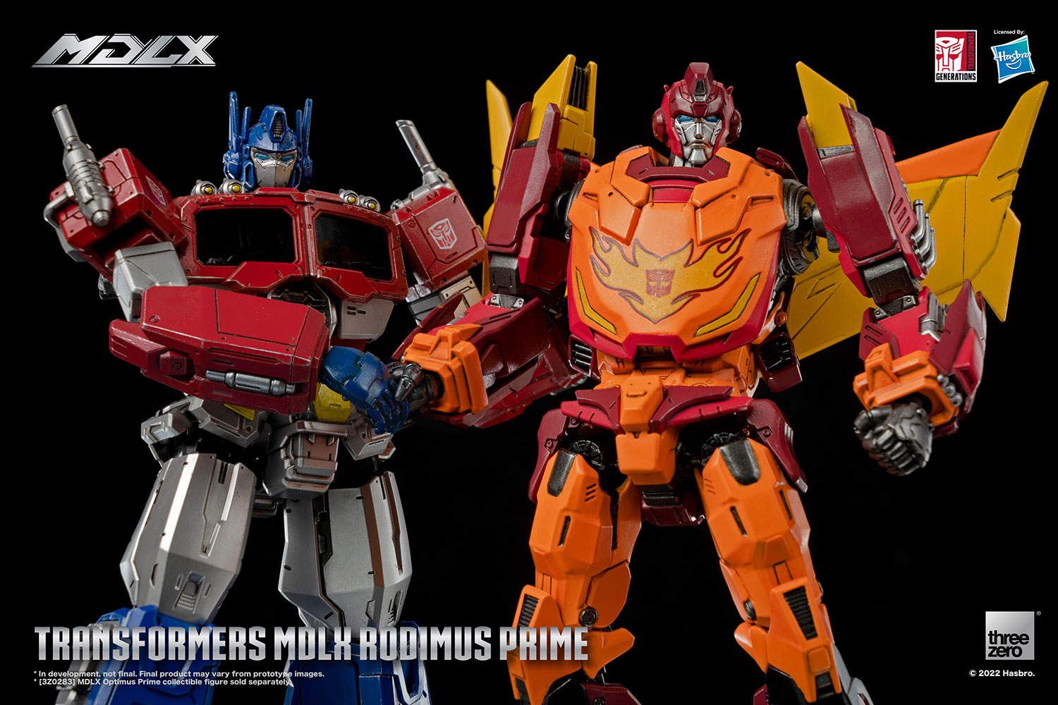 PRE-ORDER Transformers - MDLX Rodimus Prime