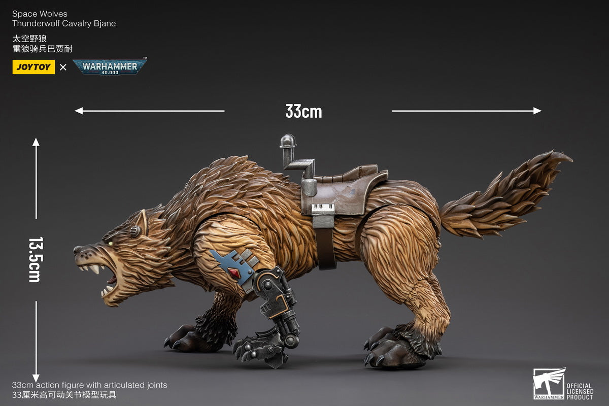PRE-ORDER Warhammer 40k - Space Wolves - Thunderwolf Cavalry Bjane 1/18 [May 2023 Release]