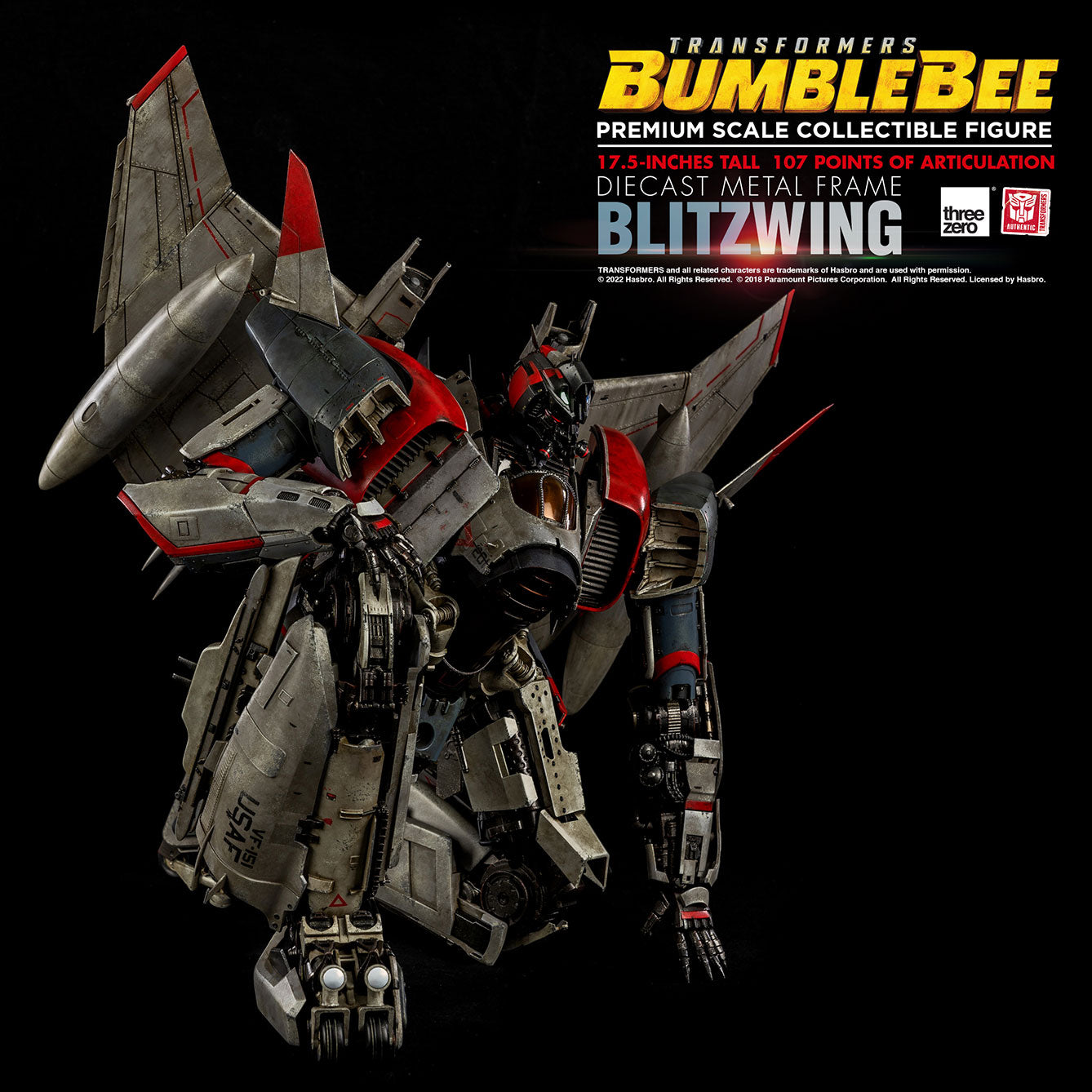 PRE-ORDER Transformers Bumblebee - Blitzwing [4th Quarter 2022 Release]