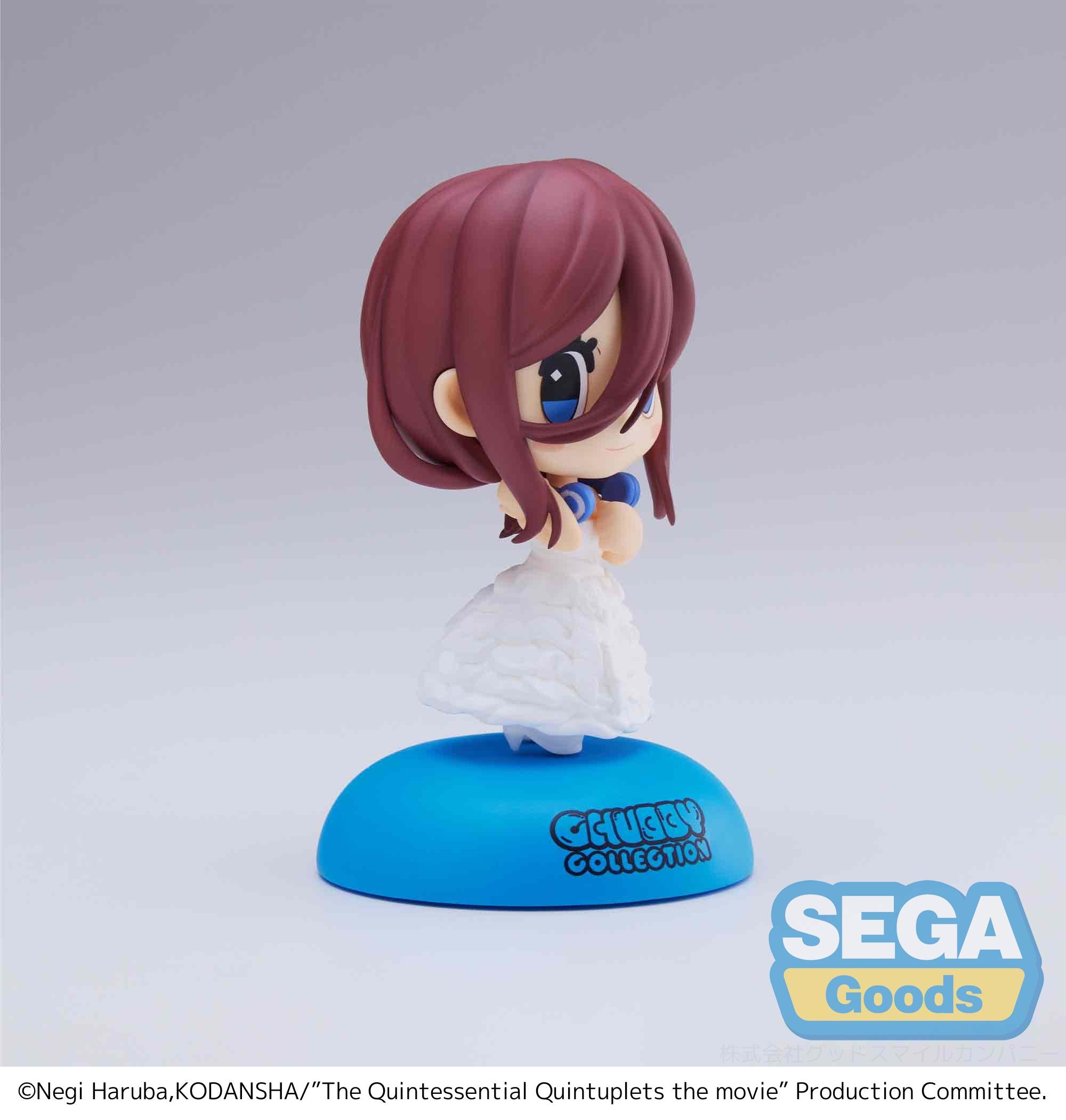 PRE-ORDER The Quintessential Quintuplets The Movie Chubby Collection MP Figure  - Miku Nakano [Set of 2]