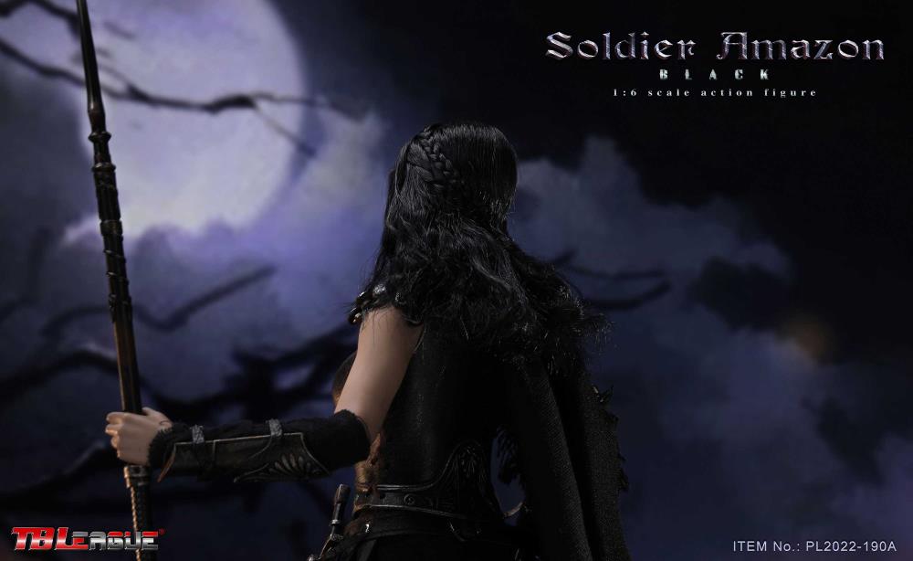 PRE-ORDER Soldier Amazon: Black 1/6