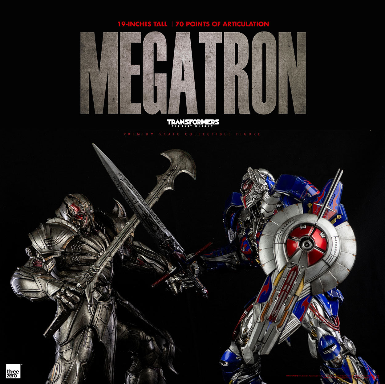 PRE-ORDER Transformers: The Last Knight - Megatron [4th Quarter 2022 Release]