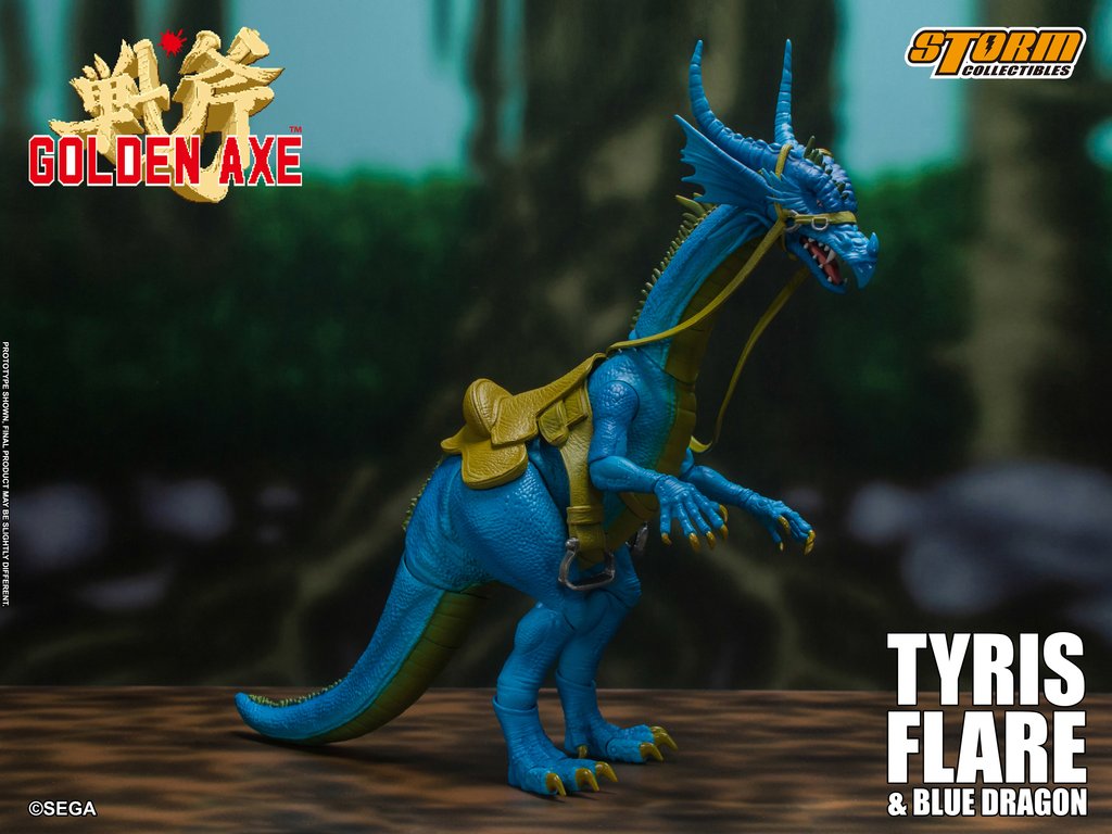 PRE-ORDER Golden Axe - Tyris Flare and Blue Dragon