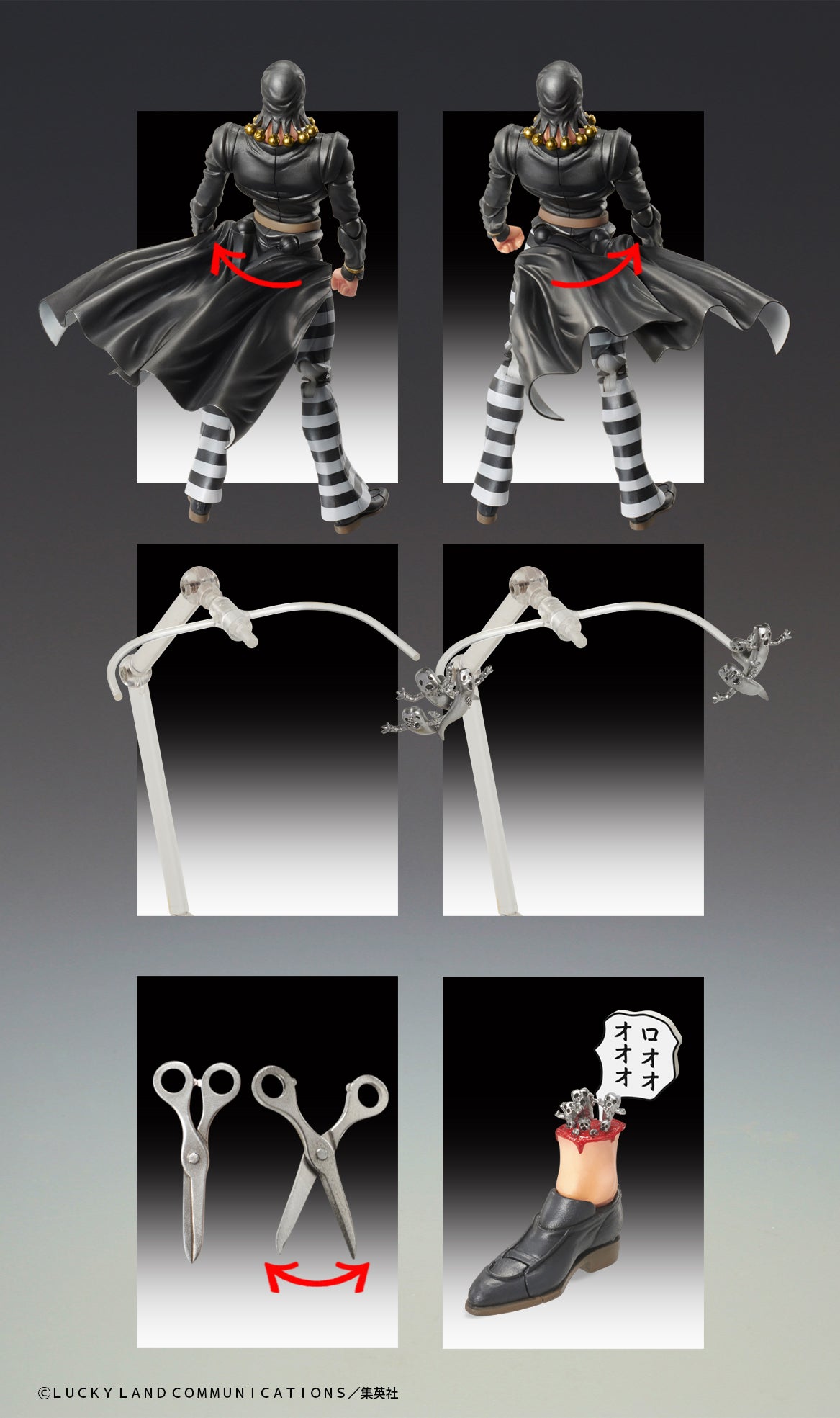 PRE-ORDER Super Action Statue - Jojo's Bizarre Adventure: Golden Wind - Risotto Nero [2nd Release]