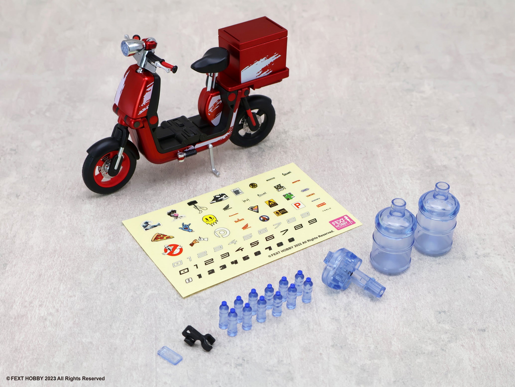 PRE-ORDER Goddess of Delivery - GB01 - Transformable Scooter Bike 1/12