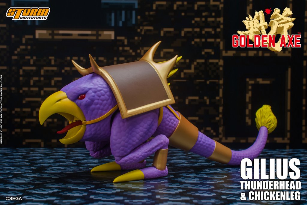 PRE-ORDER Golden Axe - Gilius Thunderhead and Chicken Leg